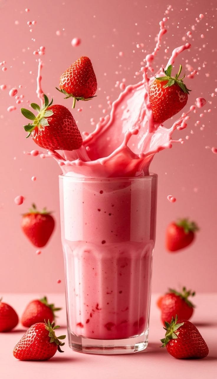 Smoothie strawberry -سموزي فراوله