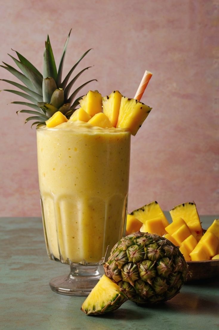 Smoothie pineapple -سموزي اناناس