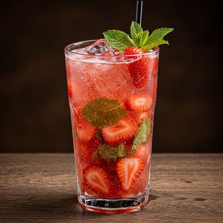 Mojito strawberry -موخيتو فراوله 